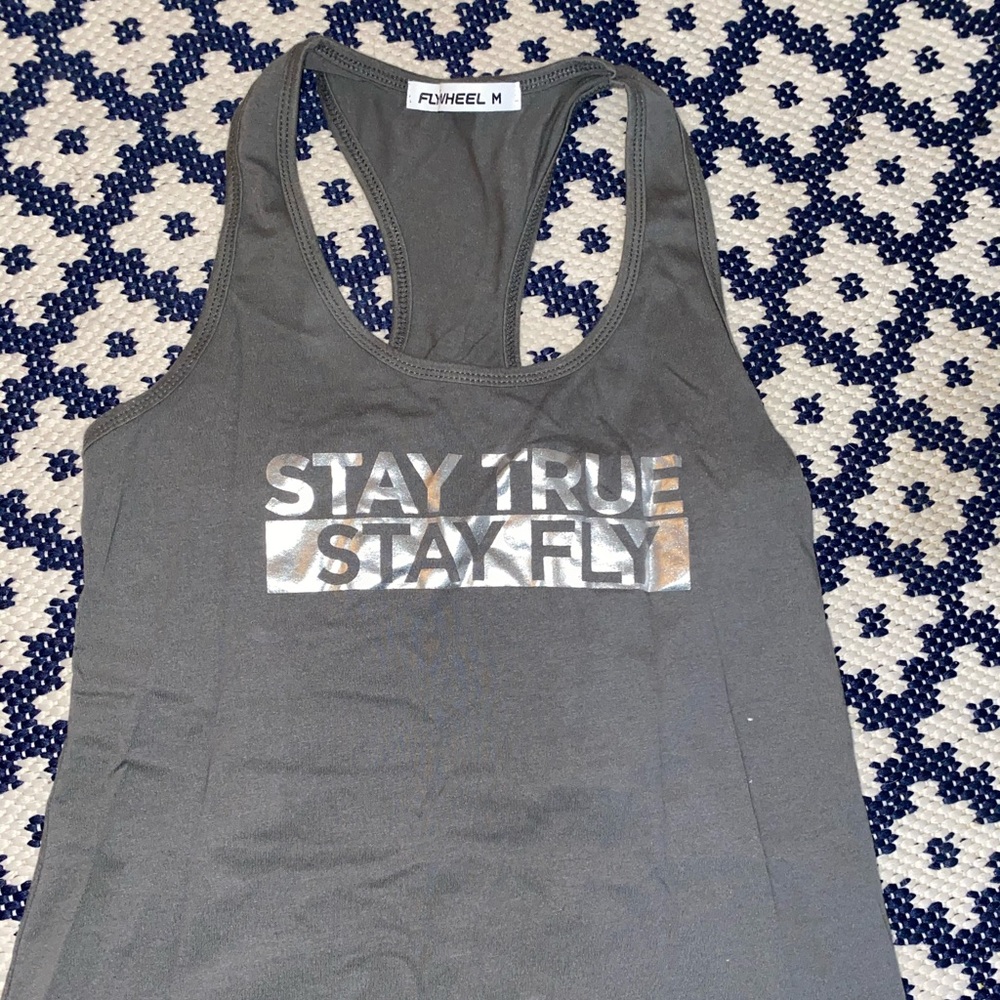 Flywheel tank top